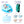 Load image into Gallery viewer, Mambobaby Air-Free Deluxe Chest Float with Flat Canopy
