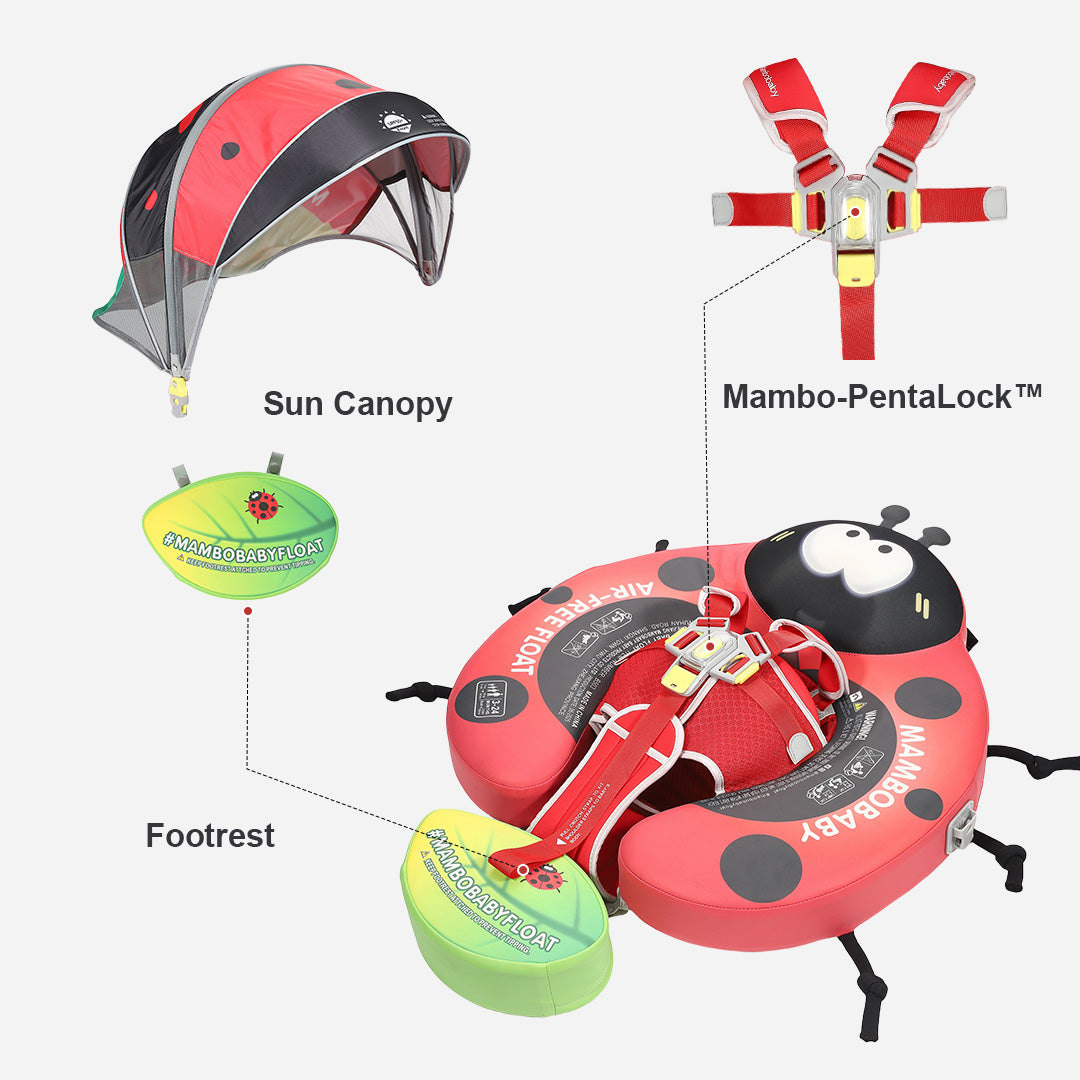 Red Ladybug Chest Float