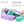 Cargar imagen en el visor de la galería, Mambobaby Pool Float With Canopy and Tail Purple Mermaid
