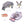 Load image into Gallery viewer, Mambobaby Air-Free Cat Chest Float with 3D Canopy
