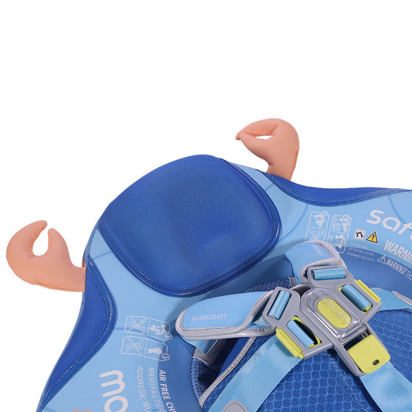 Mambobaby Air-Free Crab Chest Float with Flat Canopy