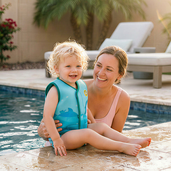 Mambobaby Baby Thermal Wetsuit-Shark