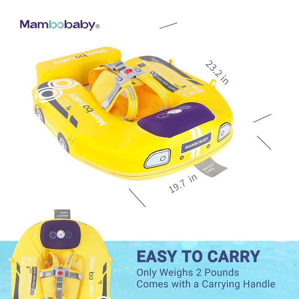 Mambobaby Pool Float Car with Canopy