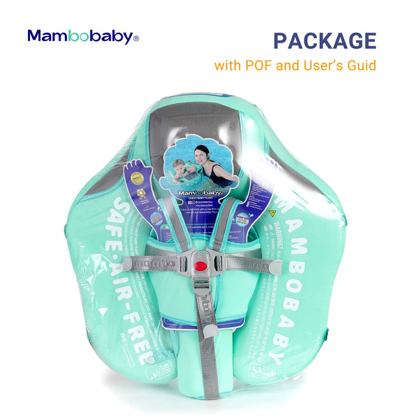 Mambobaby Air-Free Deluxe Chest Float with Flat Canopy