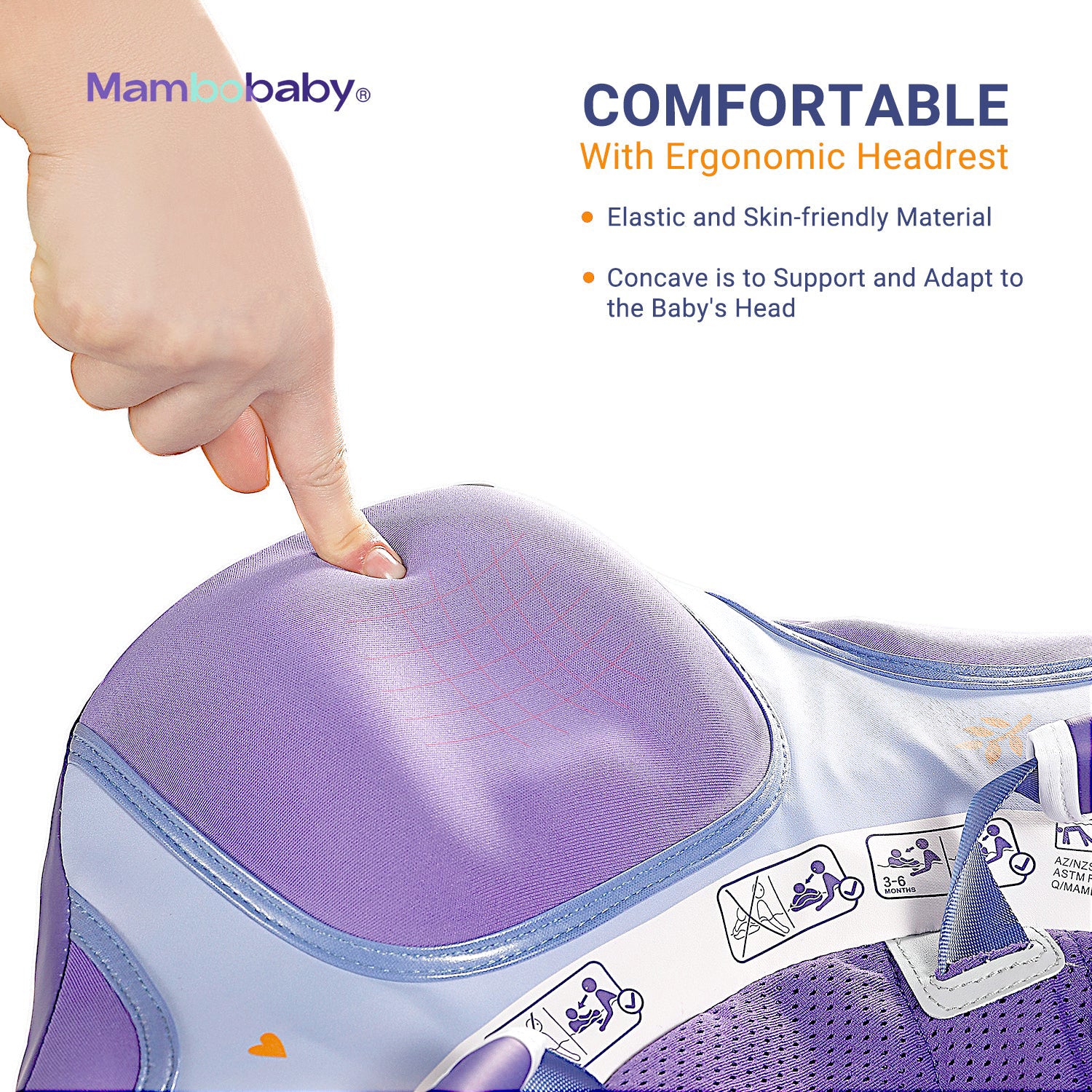 Mambobaby Air-Free Insect Chest Float with 3D Canopy