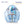 Cargar imagen en el visor de la galería, Mambobaby Pool Float with Canopy and Tail  Shark blue

