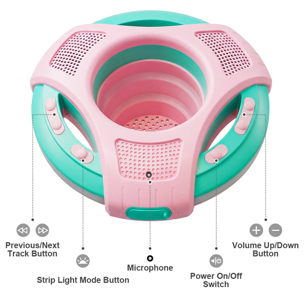 Mambobaby Floating Speaker with Cup Holder