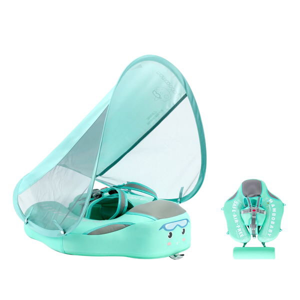 Mambobaby Air-Free Deluxe Chest Float with Flat Canopy