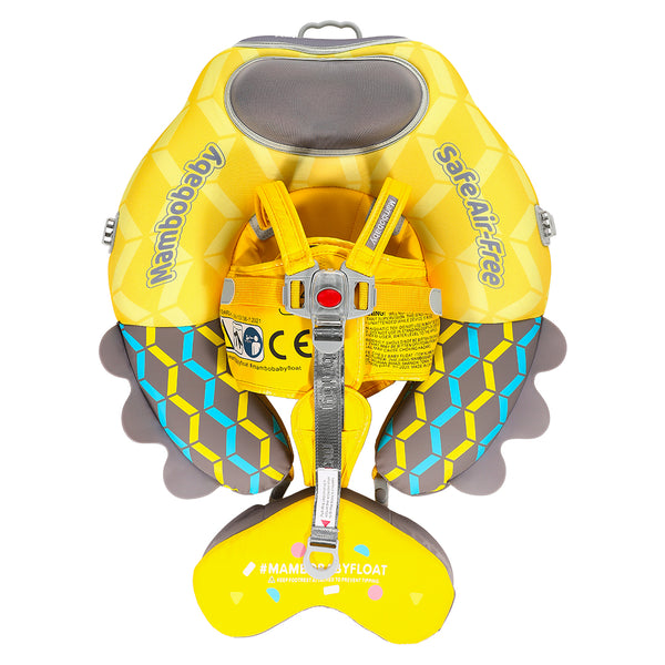 Mambobaby Air-Free Colorful Fish Chest Float with 3D Canopy