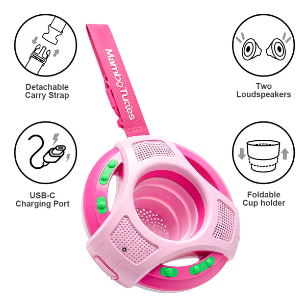 Mambobaby Floating Speaker with Cup Holder