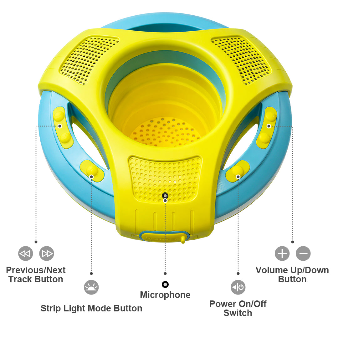 Mambobaby Floating Speaker with Cup Holder