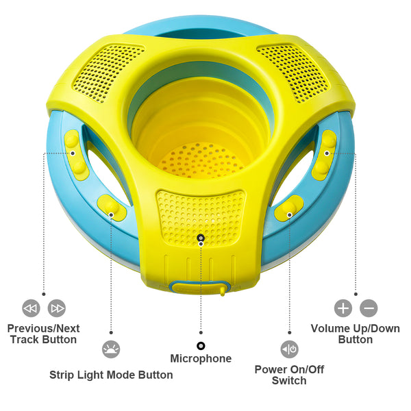 Mambobaby Floating Speaker with Cup Holder