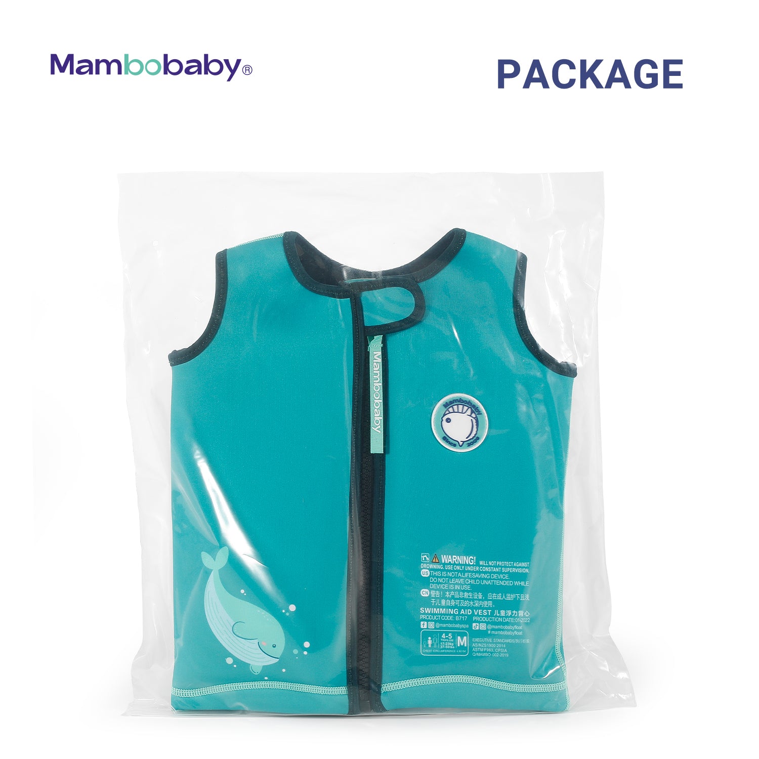 Mambobaby Swimming Aid Vest